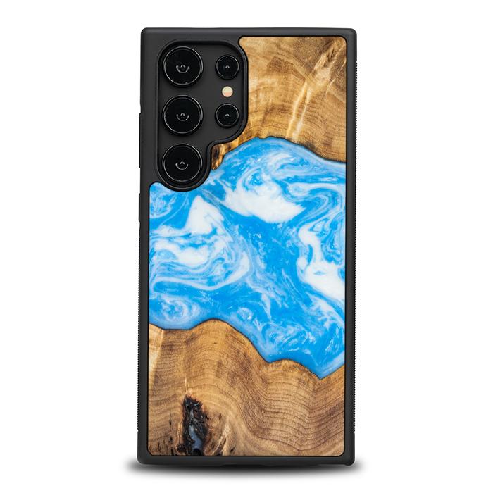 Samsung Galaxy S24 Ultra Handyhülle aus Harz und Holz - Synergy#A31