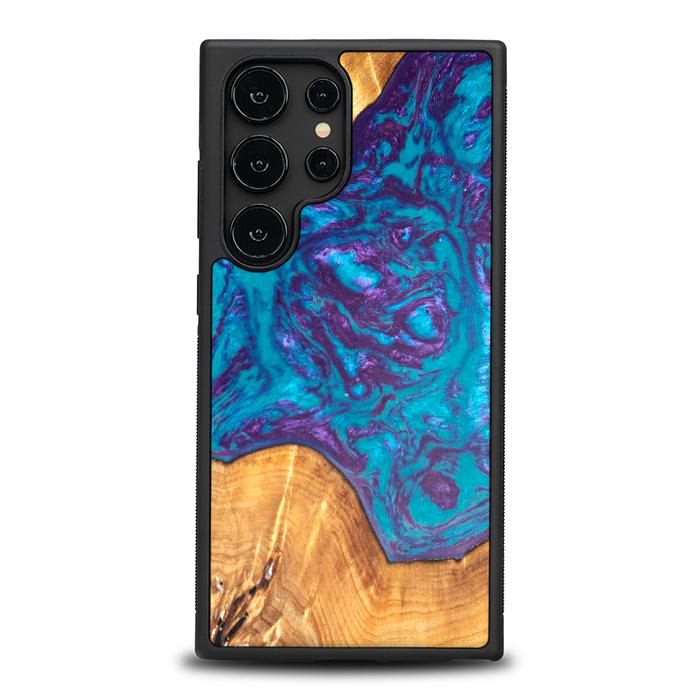 Samsung Galaxy S24 Ultra Handyhülle aus Harz und Holz - Synergy#B28