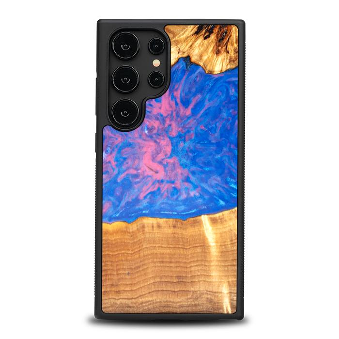 Samsung Galaxy S24 Ultra Handyhülle aus Harz und Holz - Synergy#B29