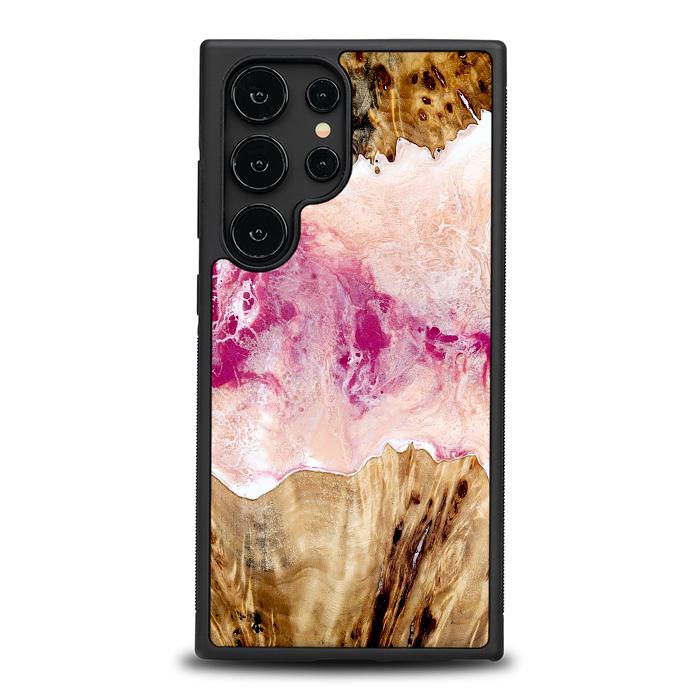 Samsung Galaxy S24 Ultra Handyhülle aus Harz und Holz - Synergy#D119