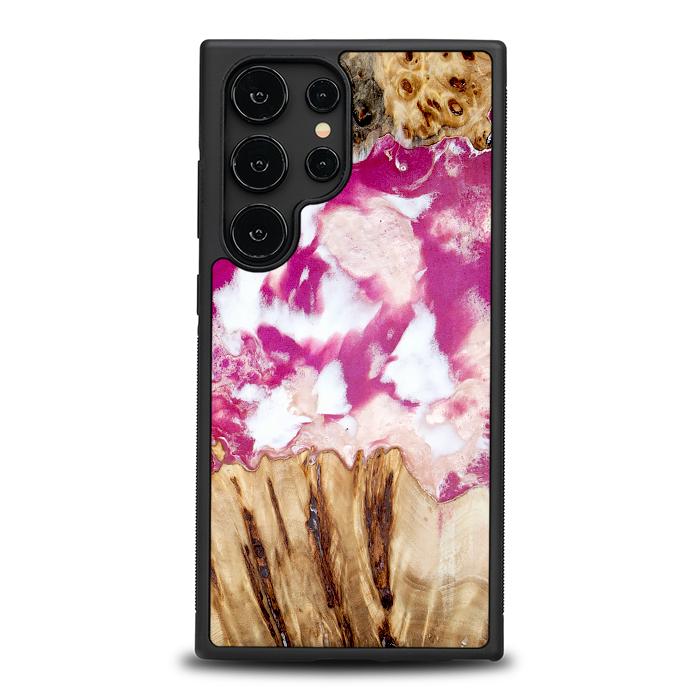 Samsung Galaxy S24 Ultra Handyhülle aus Harz und Holz - Synergy#D124