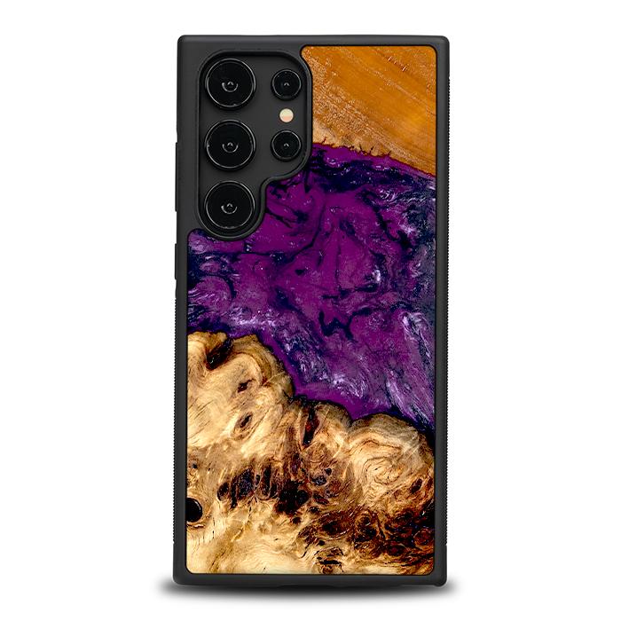 Samsung Galaxy S24 Ultra Handyhülle aus Harz und Holz - Synergy#D130