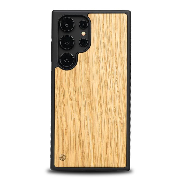 Samsung Galaxy S24 Ultra Handyhülle aus Holz - Eiche