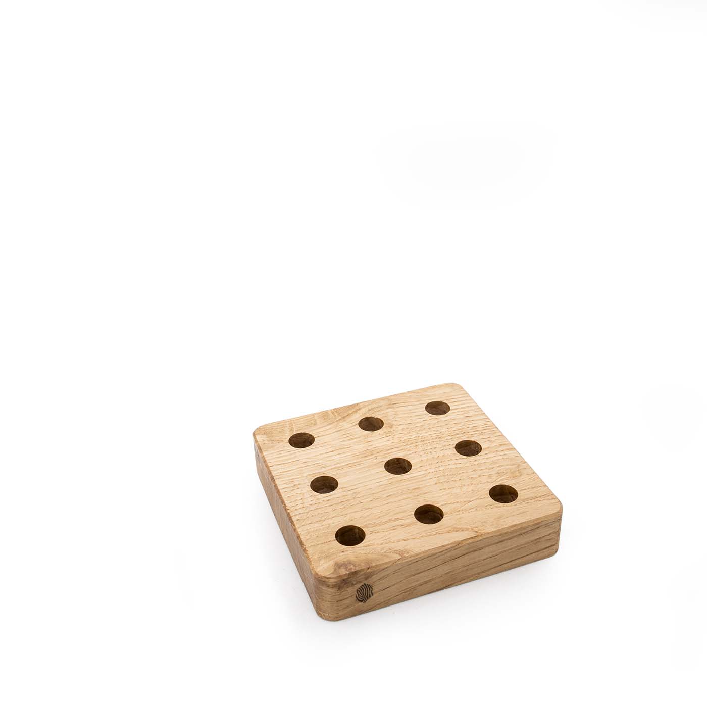 Quadratischer Organizer mit Stifteständer, Eiche