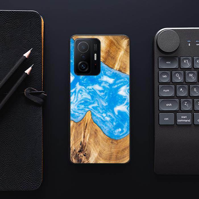 Xiaomi 11T / 11T Pro Handyhülle aus Harz und Holz - SYNERGY#A26