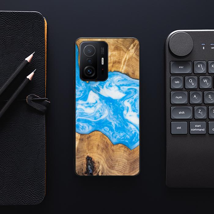 Xiaomi 11T / 11T Pro Handyhülle aus Harz und Holz - SYNERGY#A31