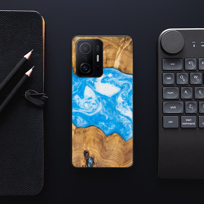 Xiaomi 11T / 11T Pro Handyhülle aus Harz und Holz - SYNERGY#A32