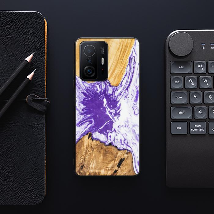 Xiaomi 11T / 11T Pro Handyhülle aus Harz und Holz - SYNERGY#A79