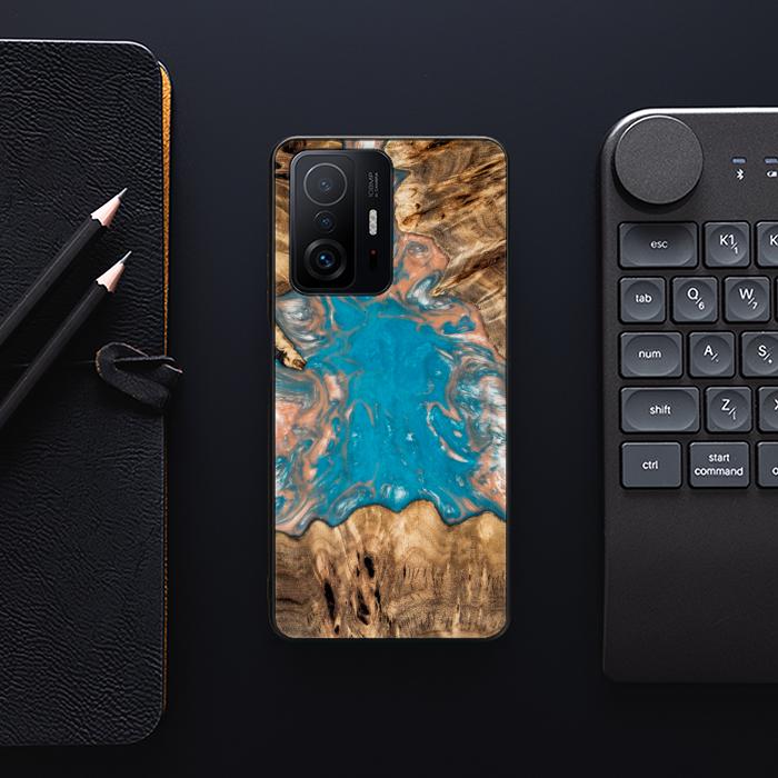 Xiaomi 11T / 11T Pro Handyhülle aus Harz und Holz - SYNERGY#A97