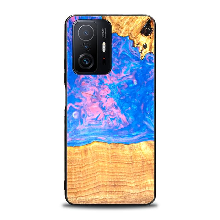 Xiaomi 11T / 11T Pro Handyhülle aus Harz und Holz - SYNERGY#B23