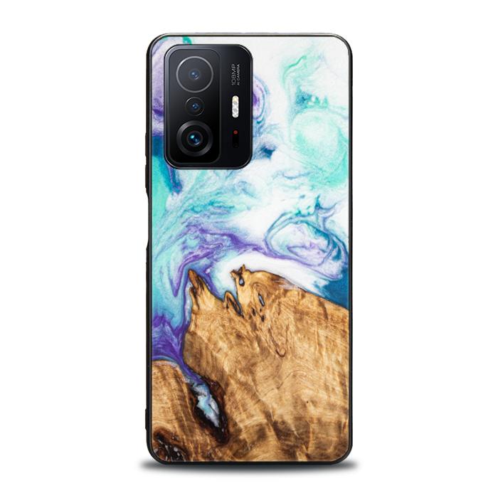 Xiaomi 11T / 11T Pro Handyhülle aus Harz und Holz - SYNERGY#C17