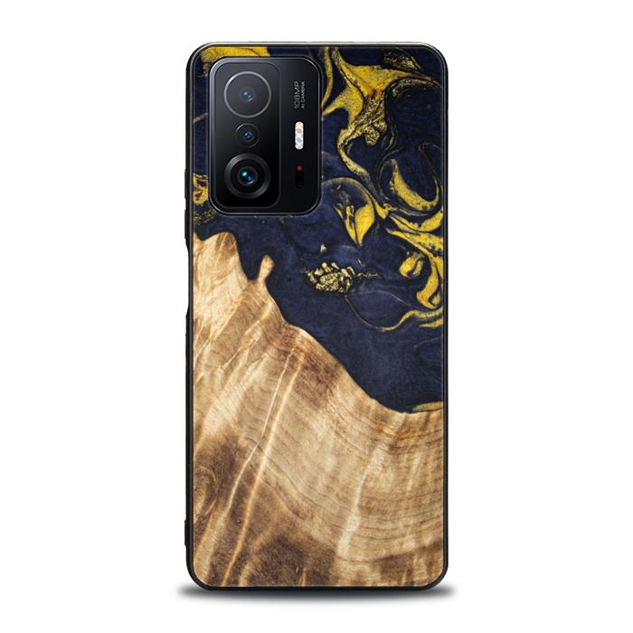 Xiaomi 11T / 11T Pro Handyhülle aus Harz und Holz - SYNERGY#C26