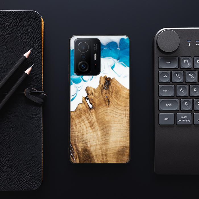 Xiaomi 11T / 11T Pro Handyhülle aus Harz und Holz - SYNERGY#C41