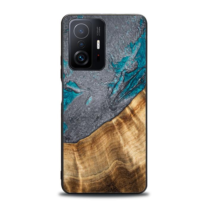 Xiaomi 11T / 11T Pro Handyhülle aus Harz und Holz - Synergy#C45