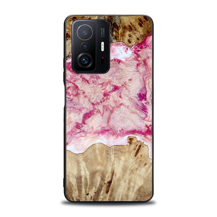 Xiaomi 11T / 11T Pro Handyhülle aus Harz und Holz - Synergy#D101