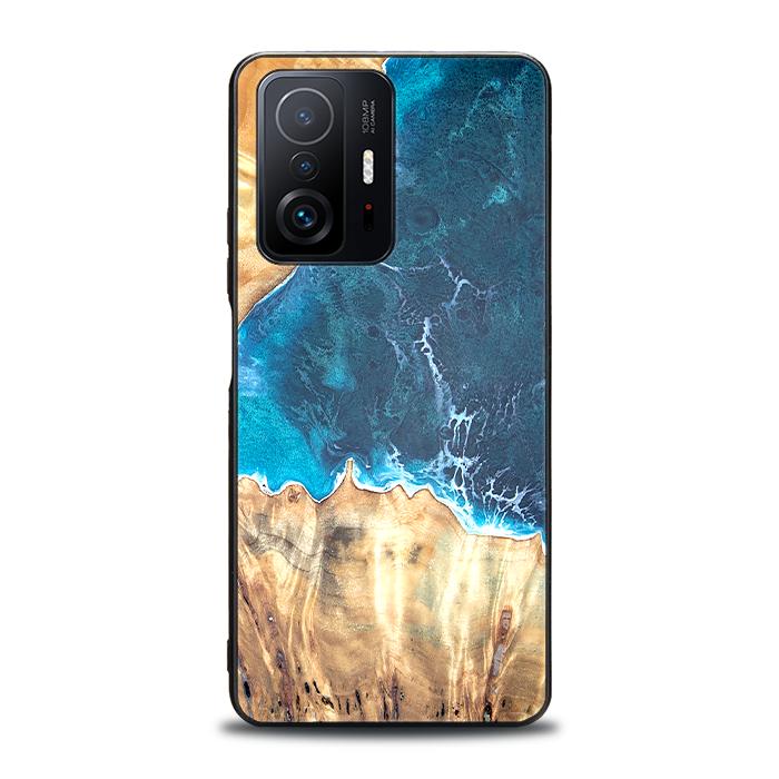 Xiaomi 11T / 11T Pro Handyhülle aus Harz und Holz - Synergy#D116