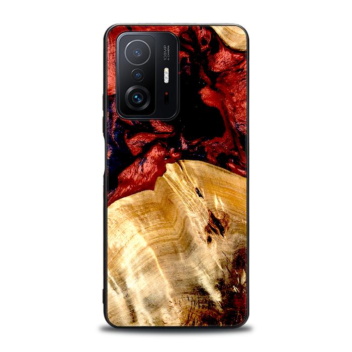 Xiaomi 11T / 11T Pro Handyhülle aus Harz und Holz - Synergy#D117