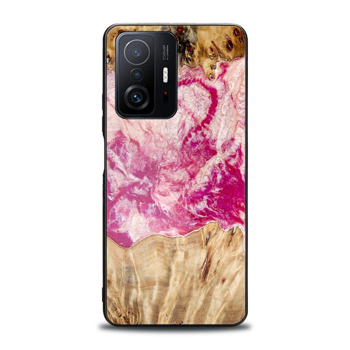 Xiaomi 11T / 11T Pro Handyhülle aus Harz und Holz - Synergy#D123