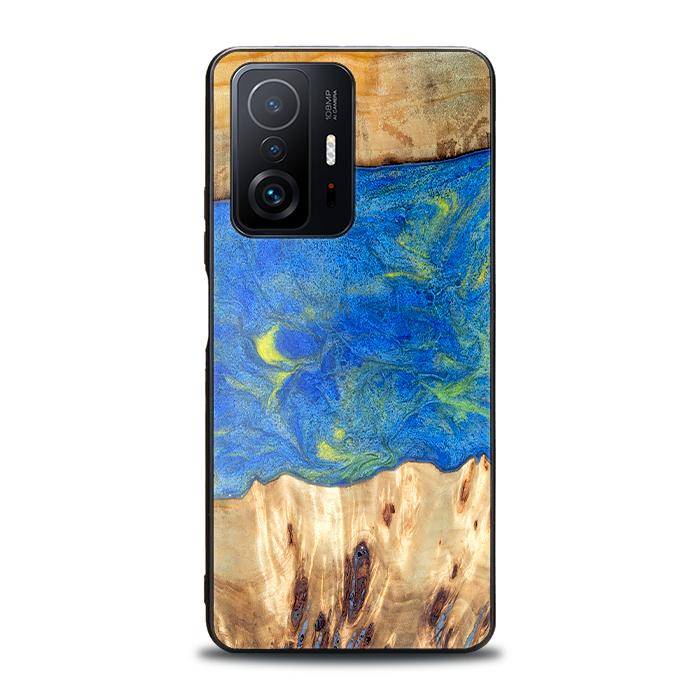 Xiaomi 11T / 11T Pro Handyhülle aus Harz und Holz - Synergy#D131