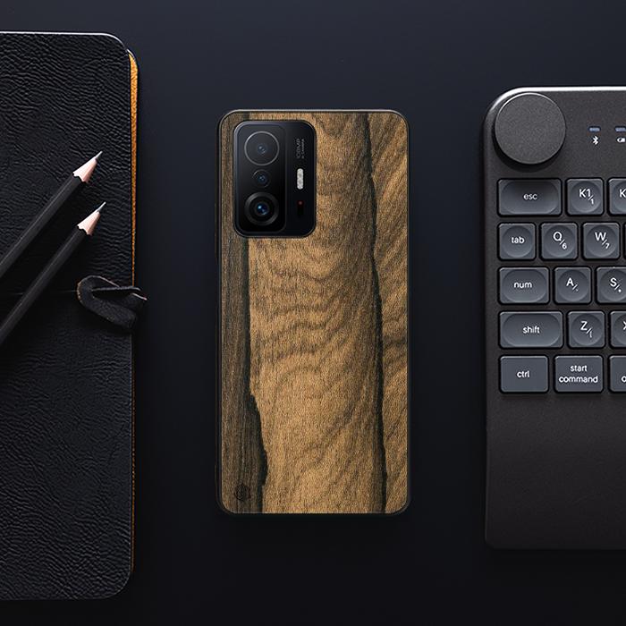 Xiaomi 11T / 11T Pro Handyhülle aus Holz - Ziricote