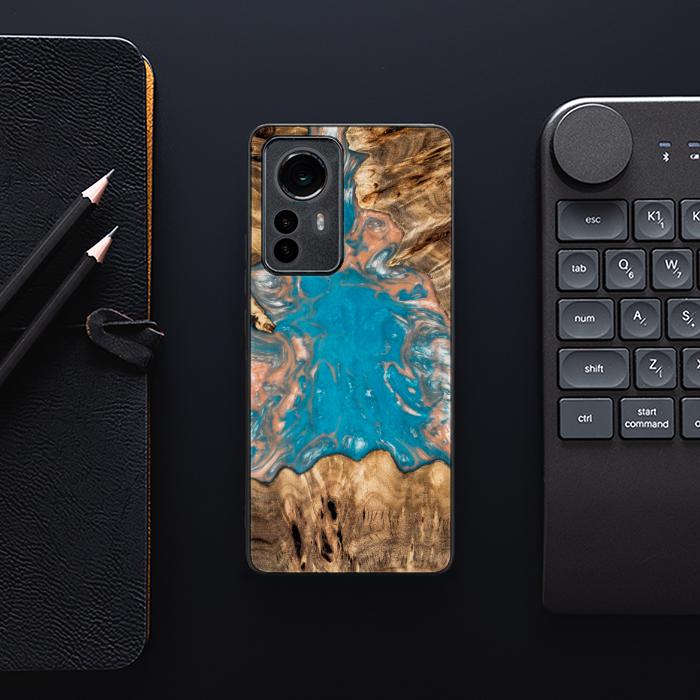 Xiaomi 12 Pro Handyhülle aus Harz und Holz - SYNERGY#A97