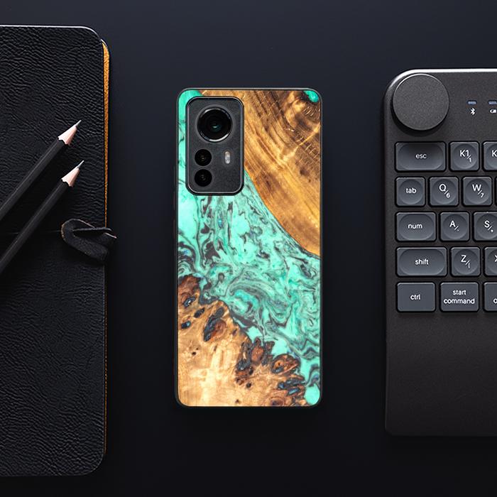 Xiaomi 12 Pro Handyhülle aus Harz und Holz - SYNERGY#B01