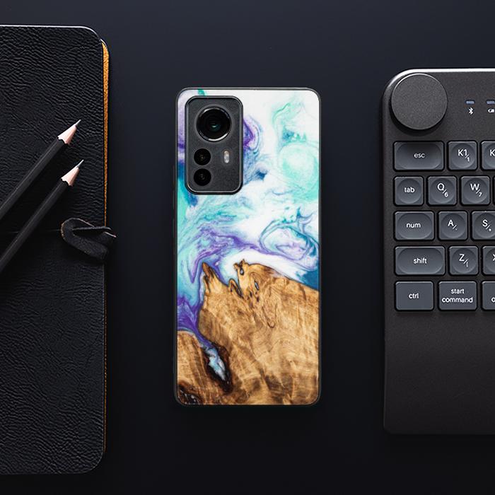 Xiaomi 12 Pro Handyhülle aus Harz und Holz - SYNERGY#C17