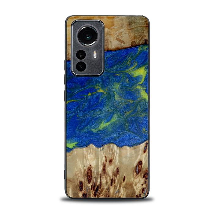Xiaomi 12 Pro Handyhülle aus Harz und Holz - Synergy#D102