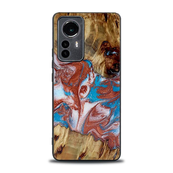 Xiaomi 12 Pro Handyhülle aus Harz und Holz - Synergy#D103