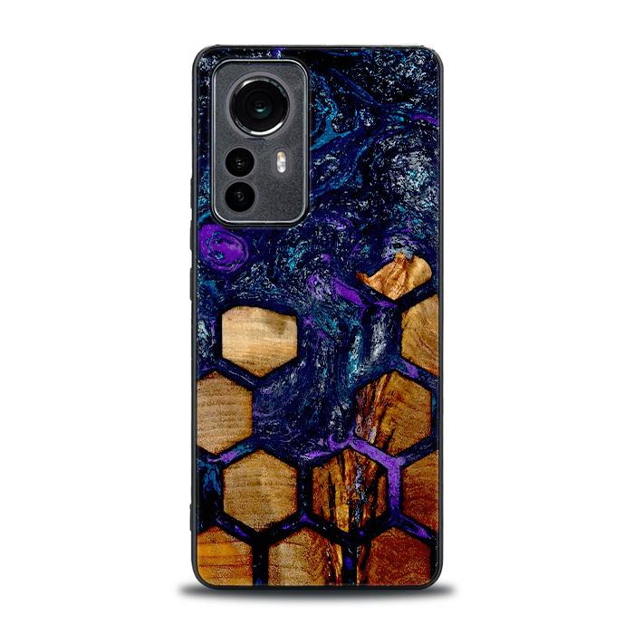 Xiaomi 12 Pro Handyhülle aus Harz und Holz - Synergy#D105