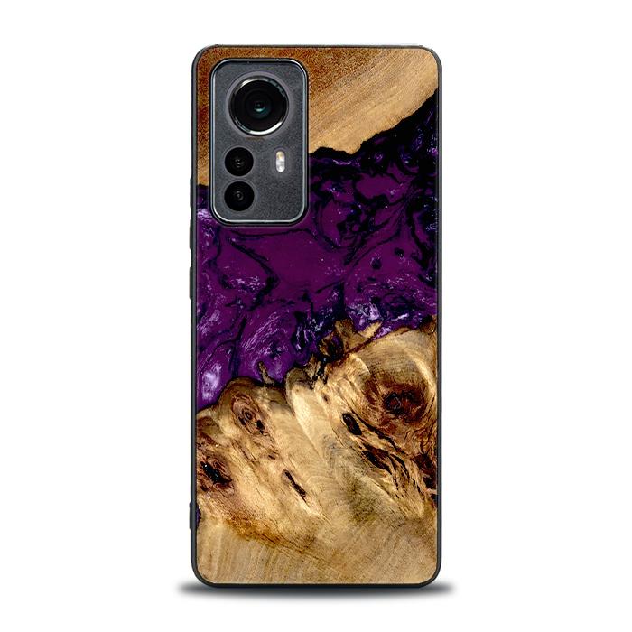 Xiaomi 12 Pro Handyhülle aus Harz und Holz - Synergy#D113
