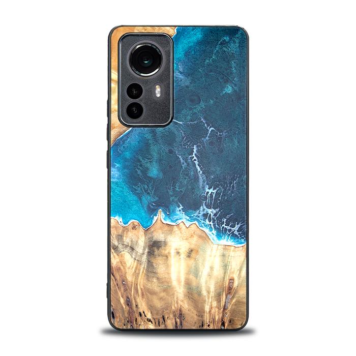 Xiaomi 12 Pro Handyhülle aus Harz und Holz - Synergy#D116