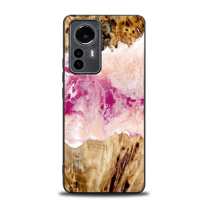 Xiaomi 12 Pro Handyhülle aus Harz und Holz - Synergy#D119