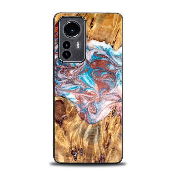 Xiaomi 12 Pro Handyhülle aus Harz und Holz - Synergy#D138