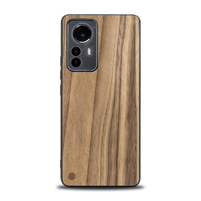 Xiaomi 12 Pro Handyhülle aus Holz - Nussbaum