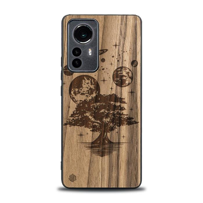Xiaomi 12 Pro Handyhülle aus Holz - Galactic Garden