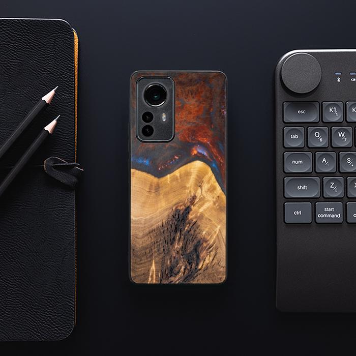 Xiaomi 12 / 12X Handyhülle aus Harz und Holz - SYNERGY#A21