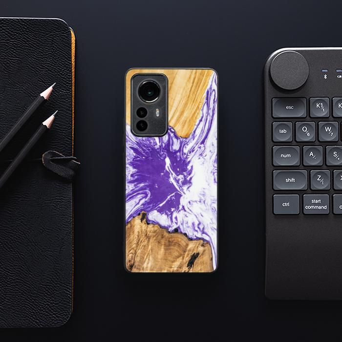 Xiaomi 12 / 12X Handyhülle aus Harz und Holz - SYNERGY#A79