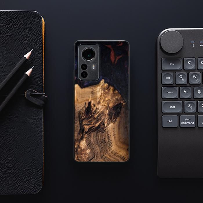 Xiaomi 12 / 12X Handyhülle aus Harz und Holz - SYNERGY#A93