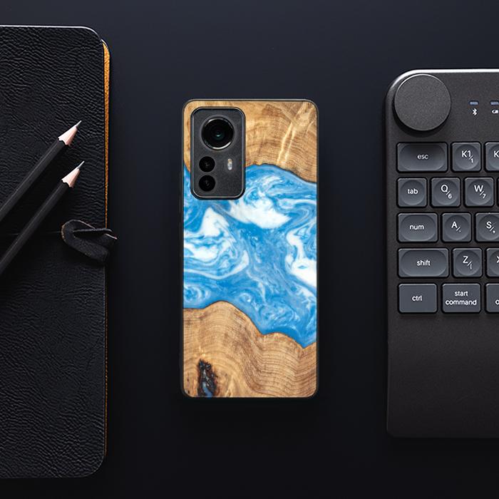 Xiaomi 12 / 12X Handyhülle aus Harz und Holz - SYNERGY#B03