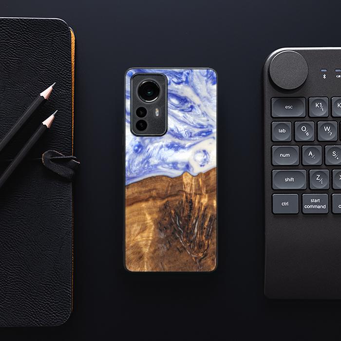 Xiaomi 12 / 12X Handyhülle aus Harz und Holz - SYNERGY#B04