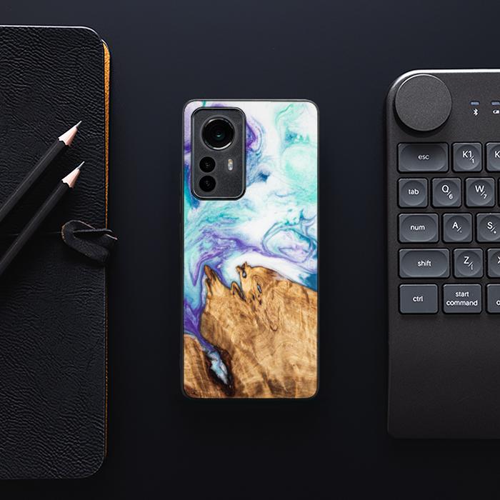 Xiaomi 12 / 12X Handyhülle aus Harz und Holz - SYNERGY#C17