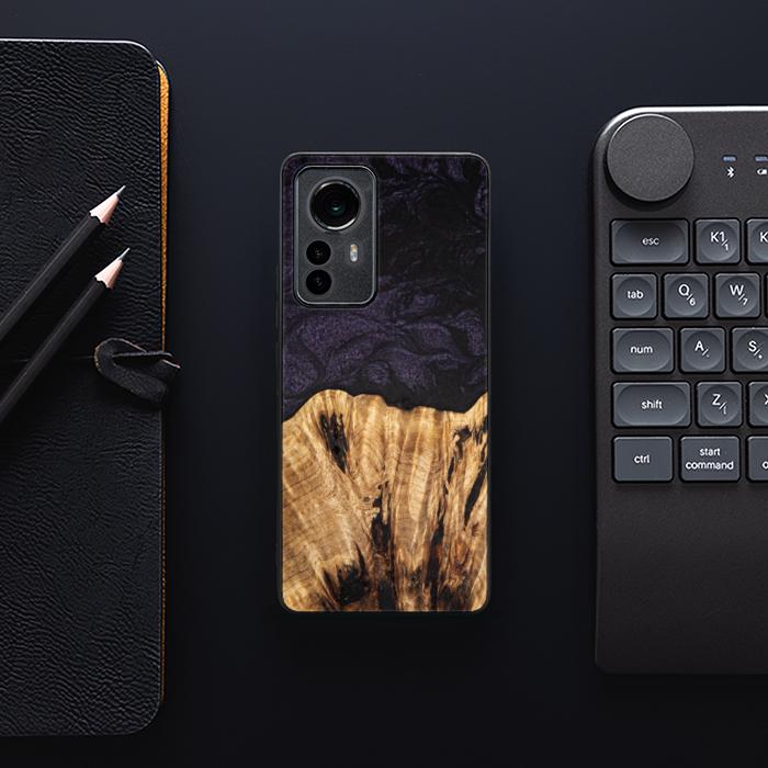 Xiaomi 12 / 12X Handyhülle aus Harz und Holz - SYNERGY#C31
