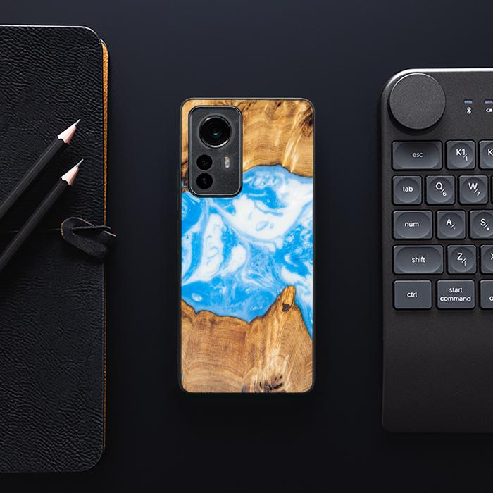 Xiaomi 12 / 12X Handyhülle aus Harz und Holz - Synergy#A34