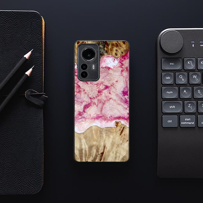 Xiaomi 12 / 12X Handyhülle aus Harz und Holz - Synergy#D101