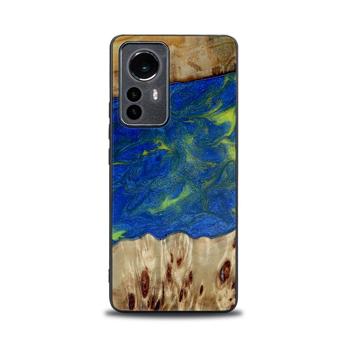 Xiaomi 12 / 12X Handyhülle aus Harz und Holz - Synergy#D102