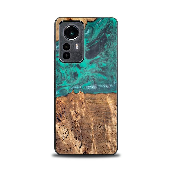 Xiaomi 12 / 12X Handyhülle aus Harz und Holz - Synergy#D108