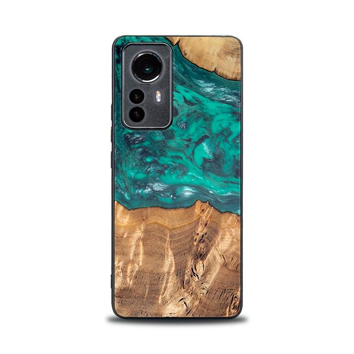 Xiaomi 12 / 12X Handyhülle aus Harz und Holz - Synergy#D109