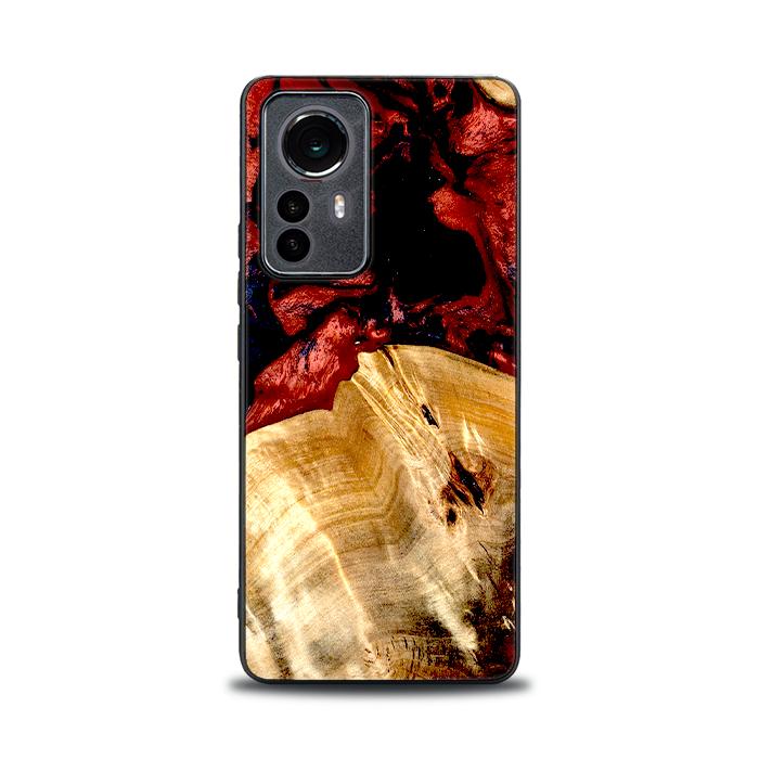 Xiaomi 12 / 12X Handyhülle aus Harz und Holz - Synergy#D117