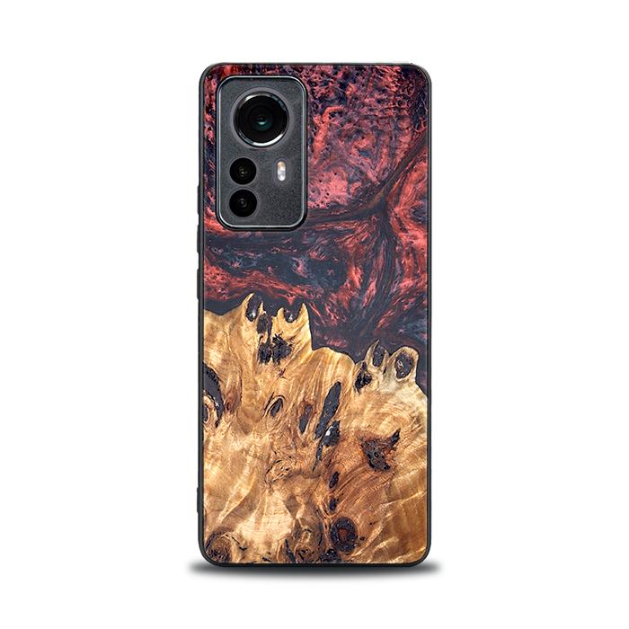 Xiaomi 12 / 12X Handyhülle aus Harz und Holz - Synergy#D118